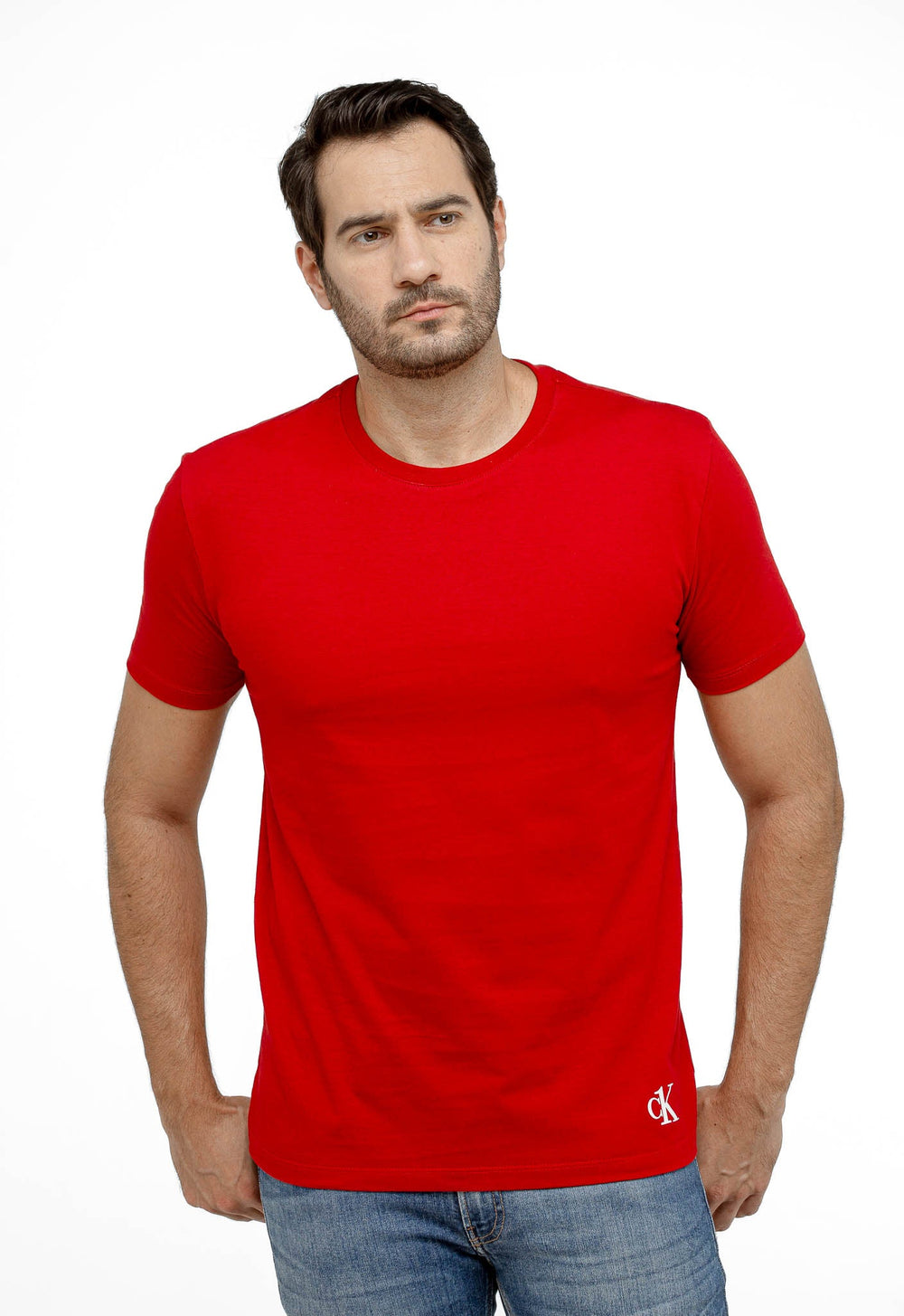 Camiseta Calvin Klein Jeans Bottom Front - Henri Store