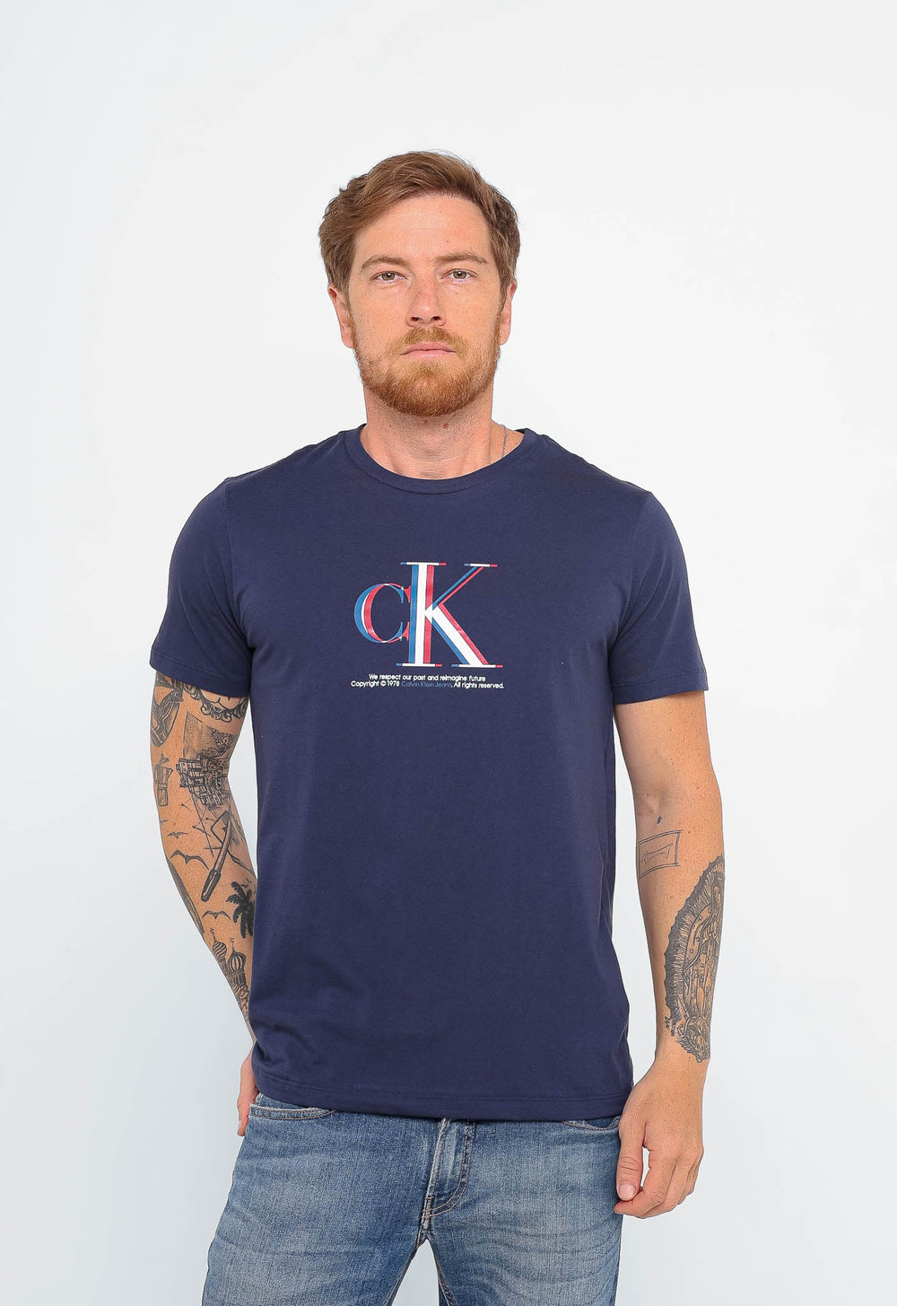 Camiseta Calvin Klein Jeans CK 3D - Henri Store