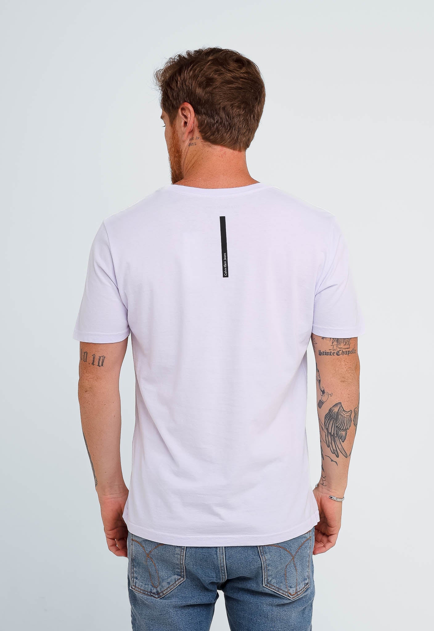 Camiseta Calvin Klein Jeans Ck Bordado Peito - Henri Store
