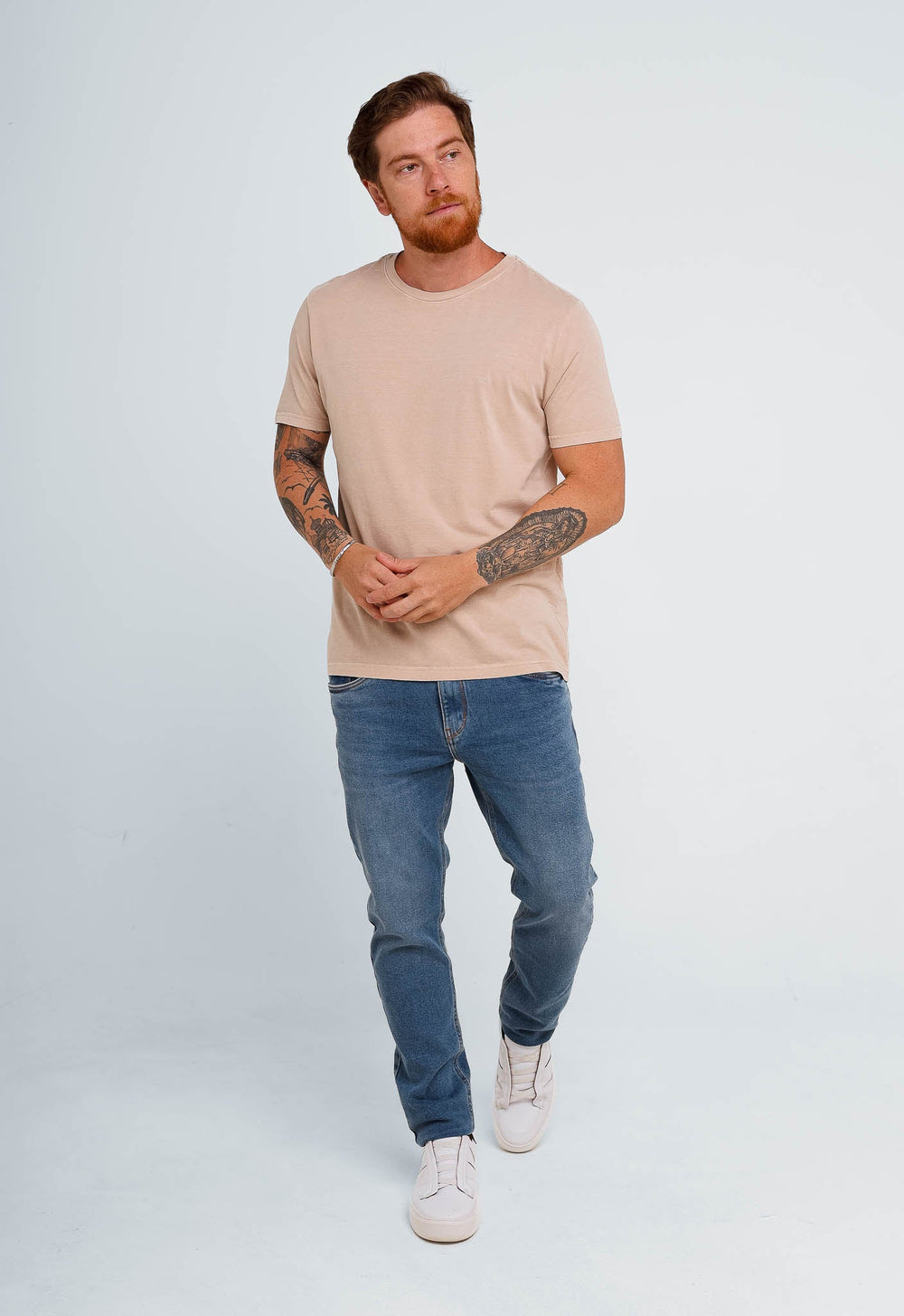 Camiseta Calvin Klein Jeans Ck Bordado Peito - Henri Store