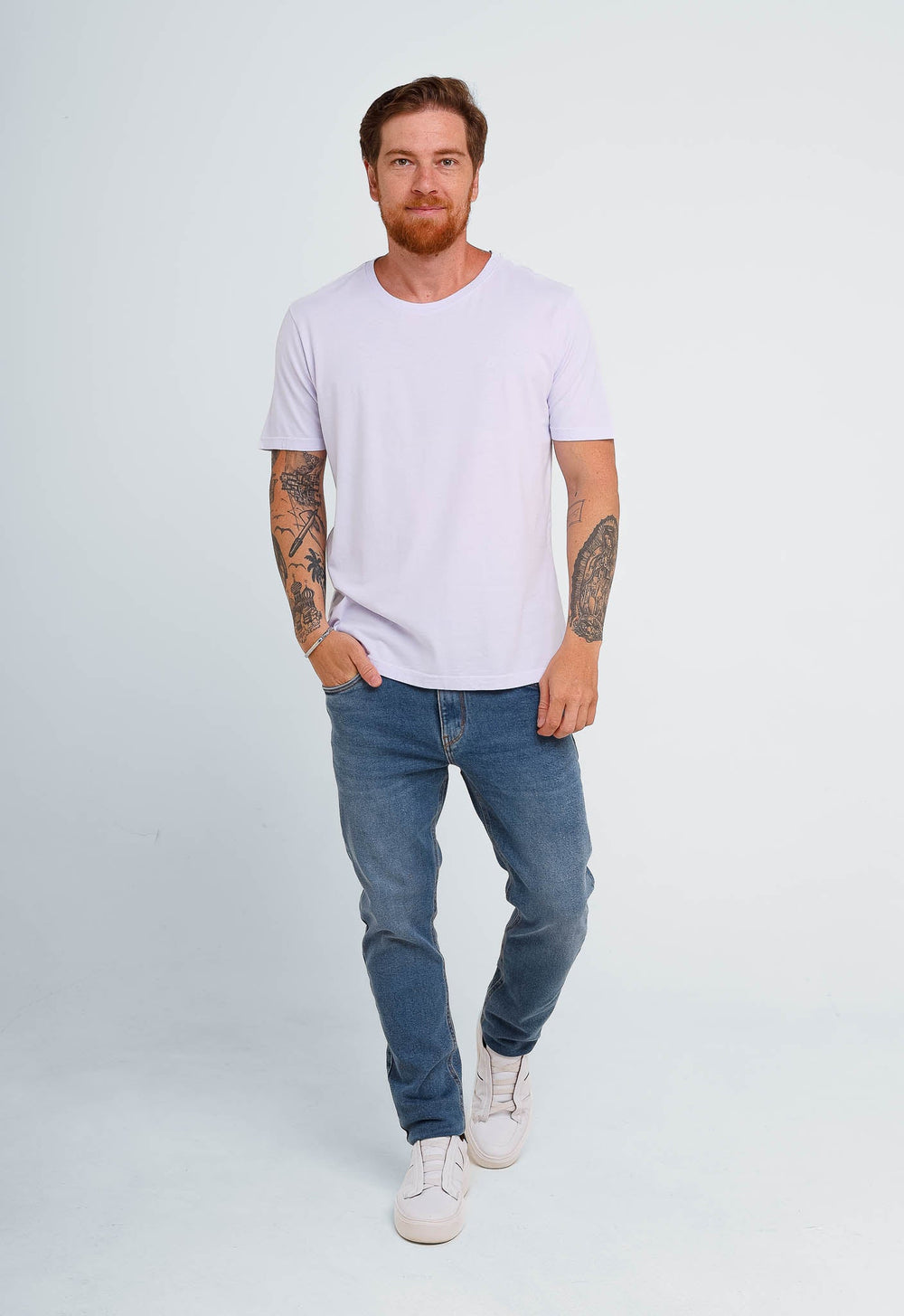 Camiseta Calvin Klein Jeans Ck Bordado Peito - Henri Store