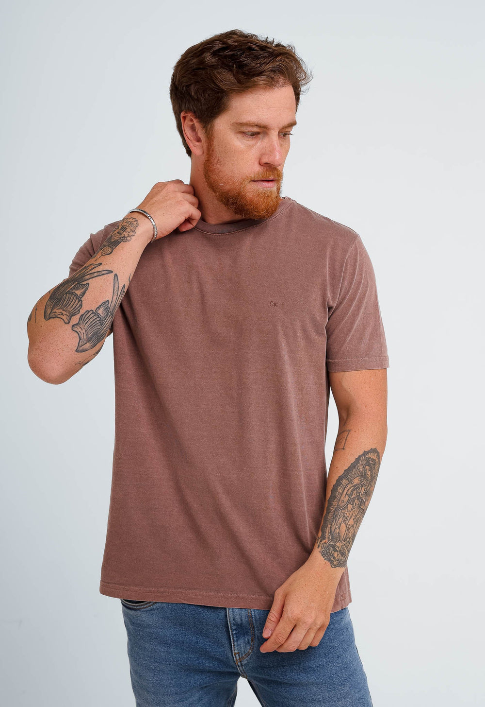 Camiseta Calvin Klein Jeans Ck Bordado Peito - Henri Store
