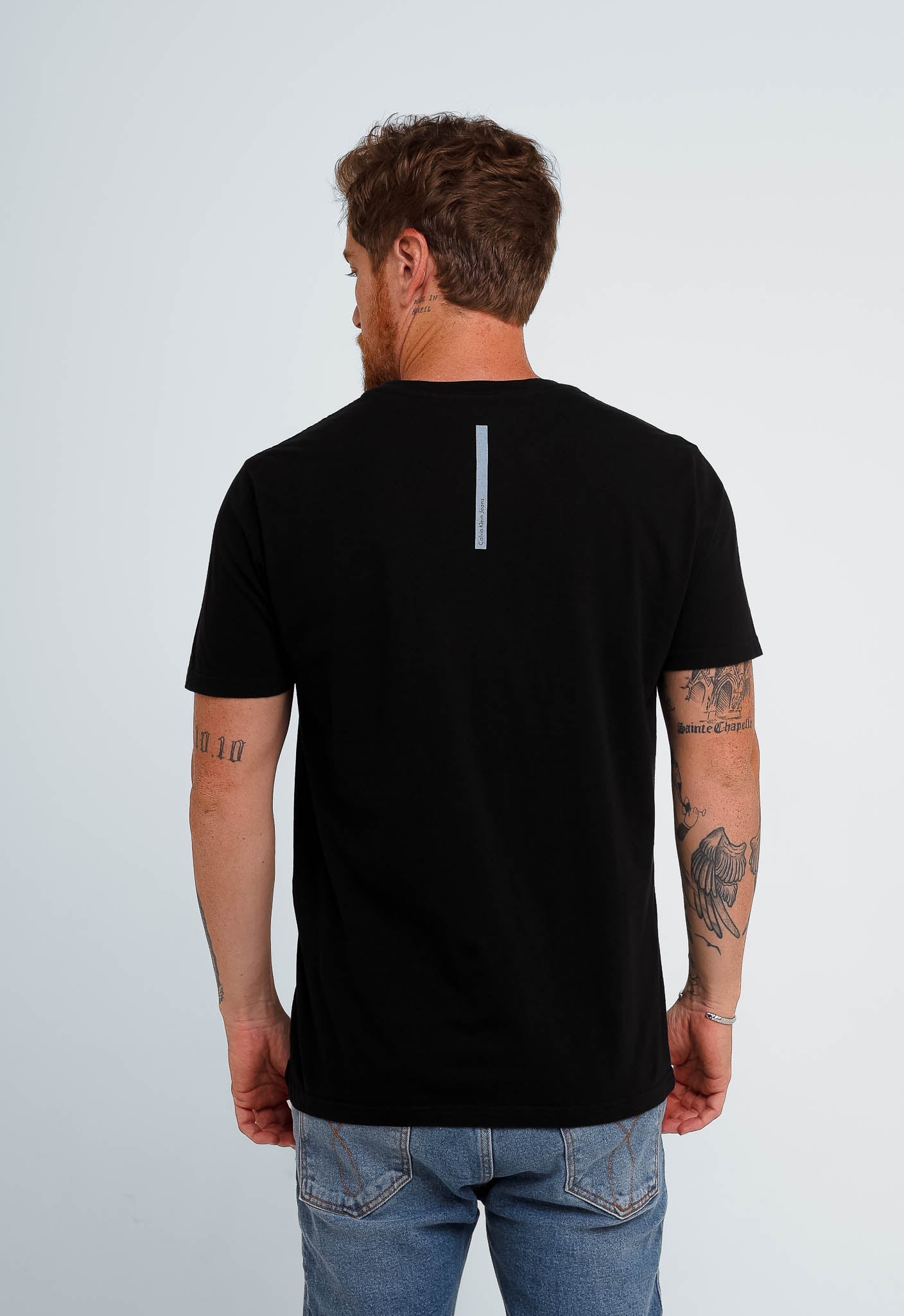 Camiseta Calvin Klein Jeans Ck Bordado Peito - Henri Store