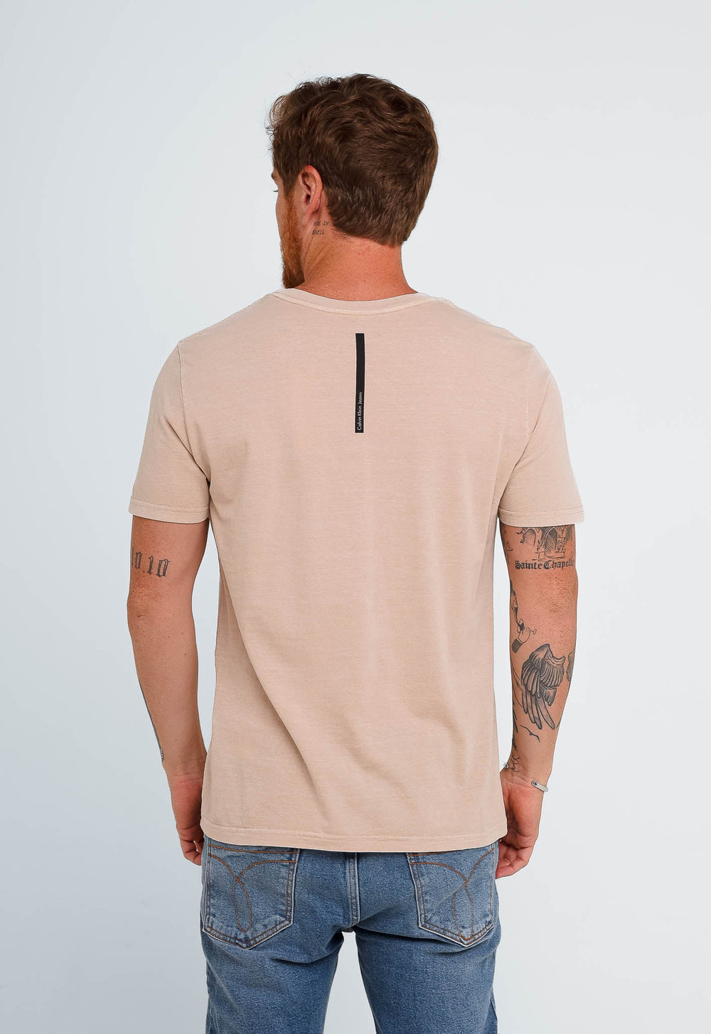 Camiseta Calvin Klein Jeans Ck Bordado Peito - Henri Store