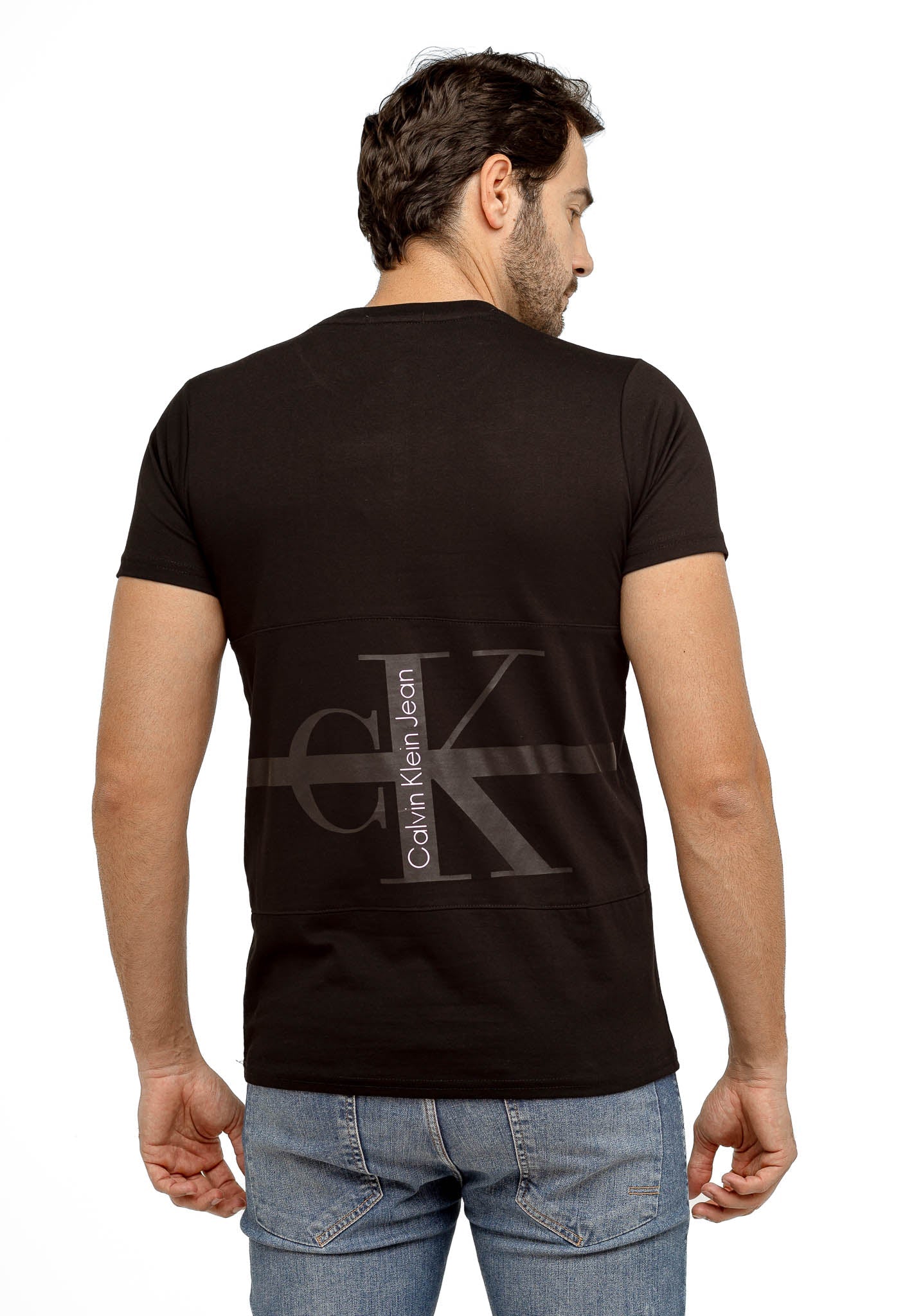 Camiseta Calvin Klein Jeans CK Centro Bordado - Henri Store