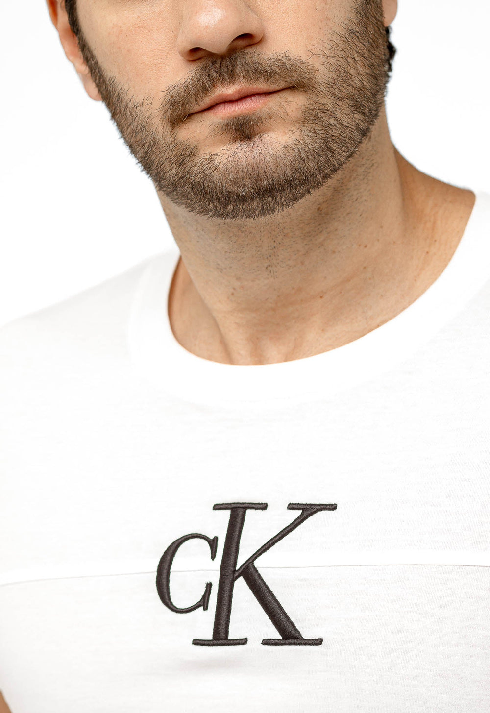Camiseta Calvin Klein Jeans CK Centro Bordado - Henri Store