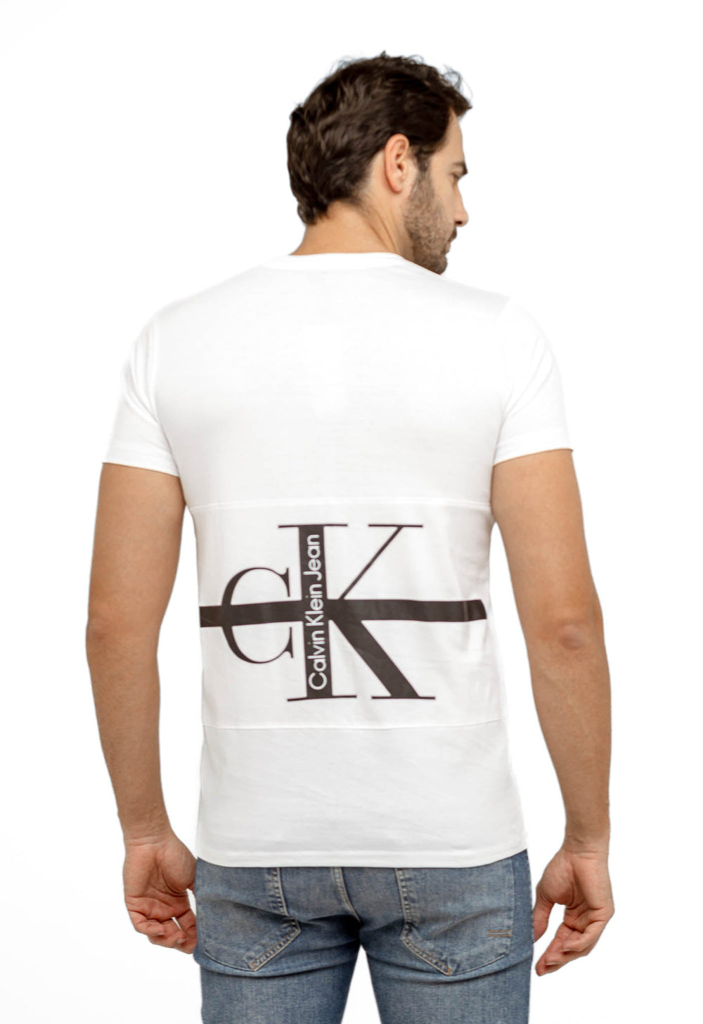 Camiseta Calvin Klein Jeans CK Centro Bordado - Henri Store