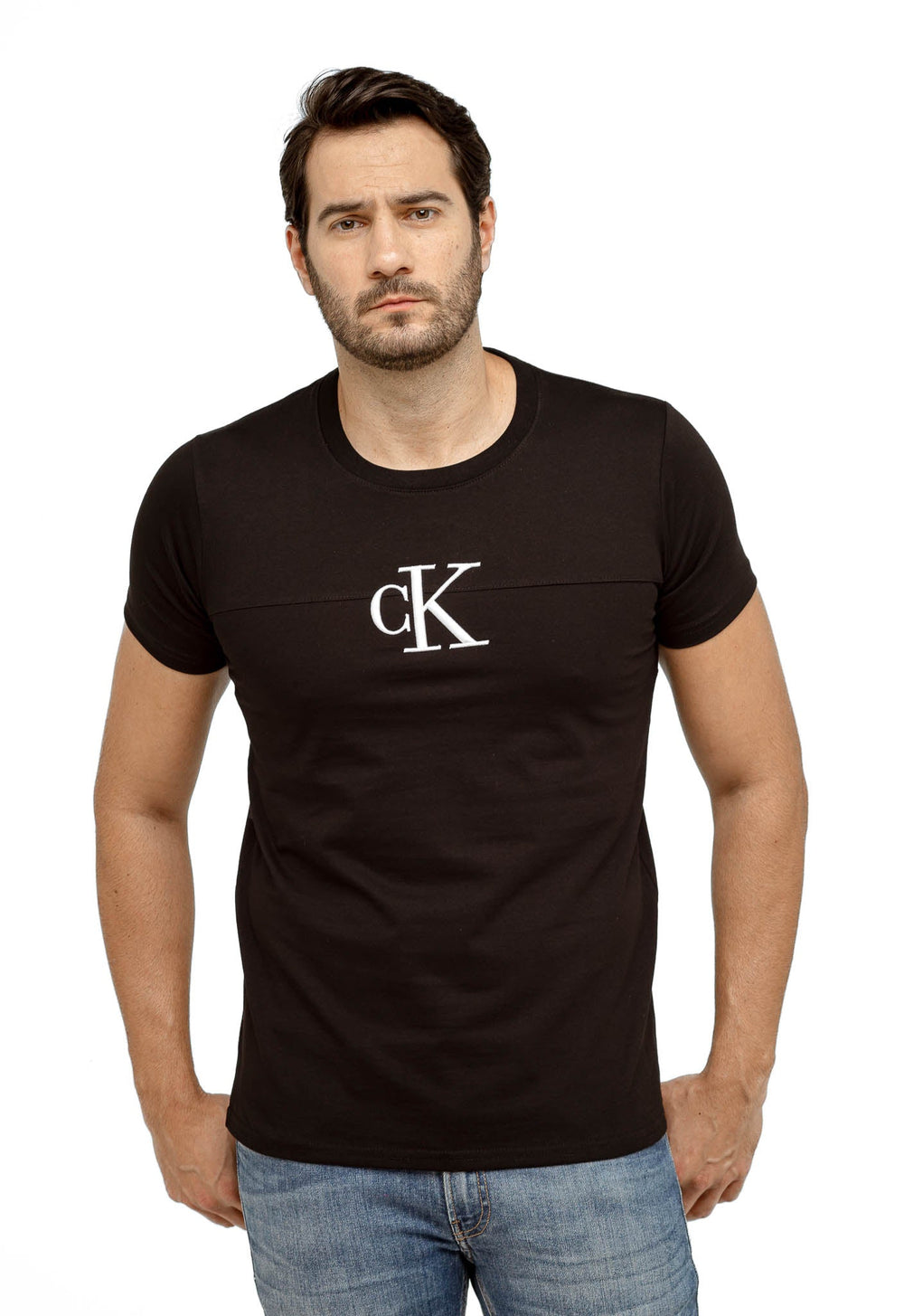 Camiseta Calvin Klein Jeans CK Centro Bordado - Henri Store