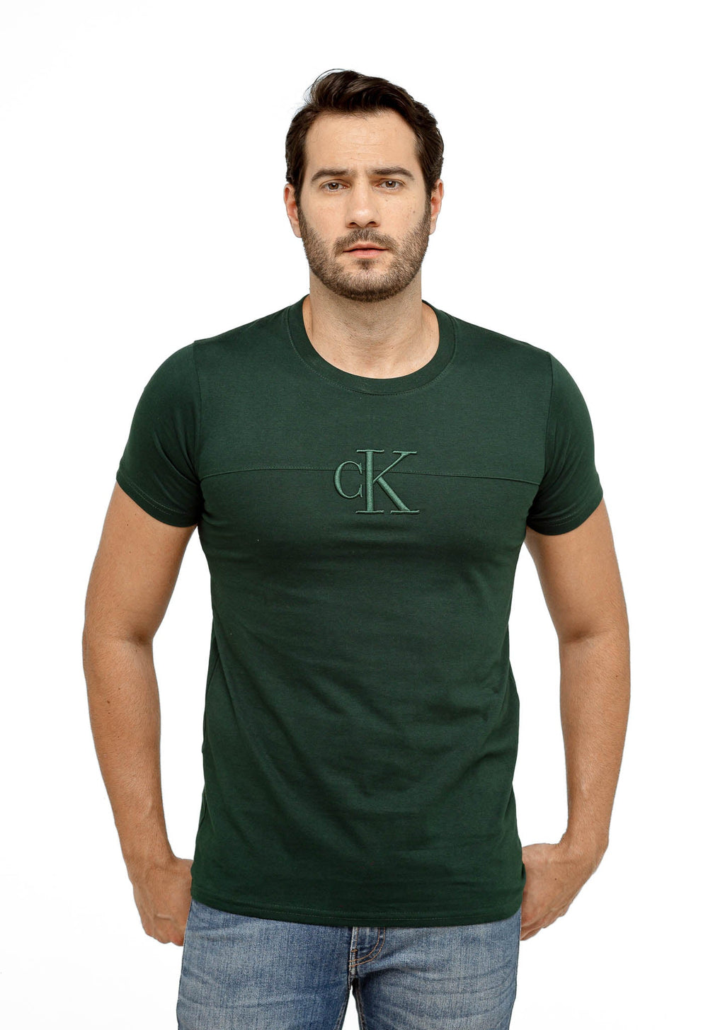 Camiseta Calvin Klein Jeans CK Centro Bordado - Henri Store