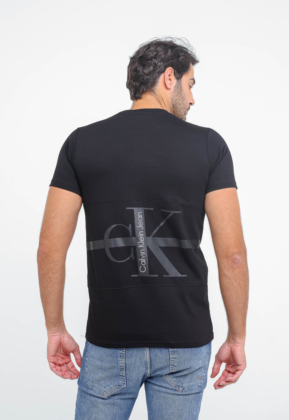 Camiseta Calvin Klein Jeans CK Centro Bordado - Henri Store