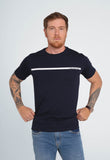 Camiseta Calvin Klein Jeans com Faixa no Peito - Sale - Henri Store