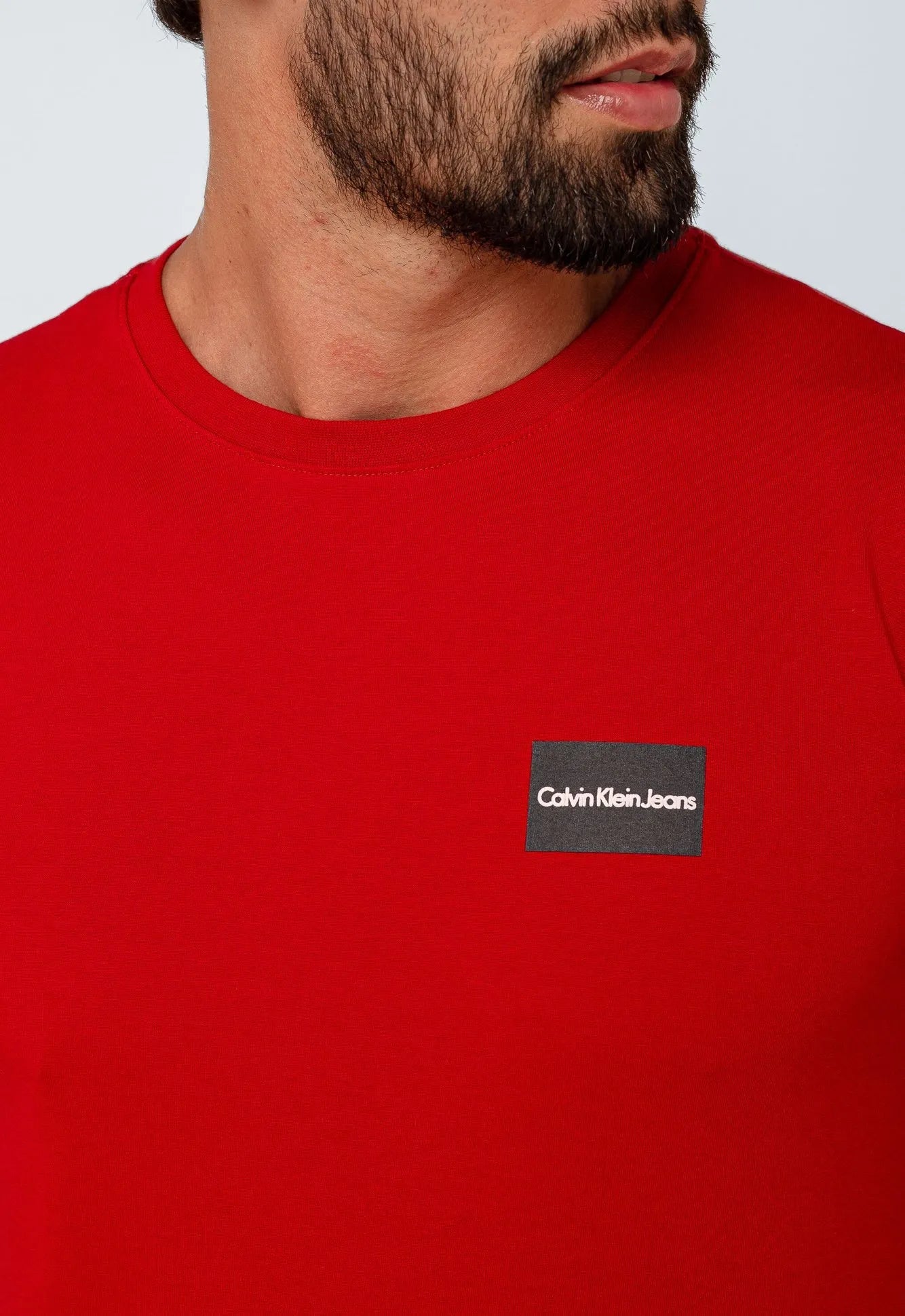Camiseta Calvin Klein Jeans Dark Square - LIVE - Henri Store