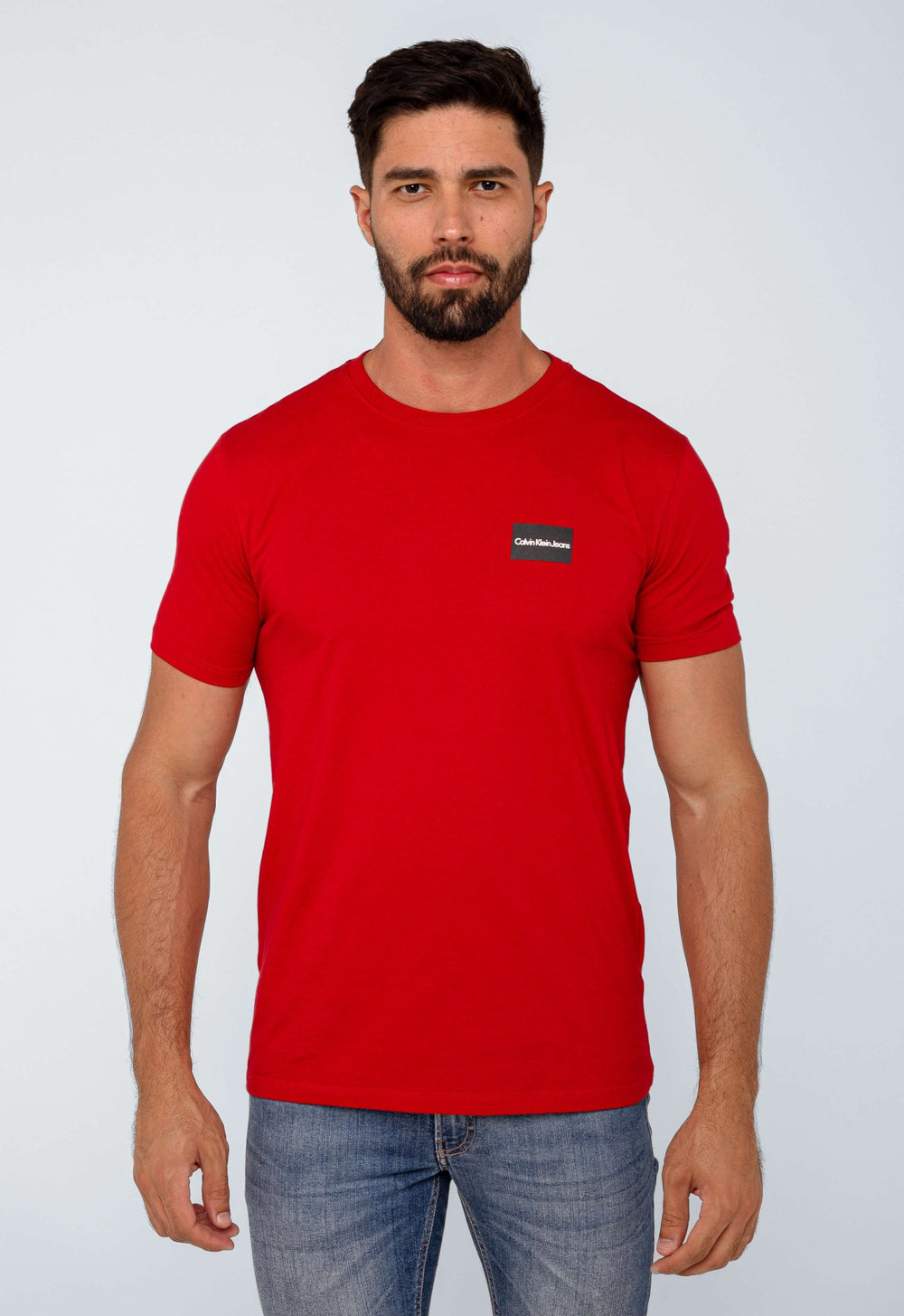 Camiseta Calvin Klein Jeans Dark Square - LIVE - Henri Store