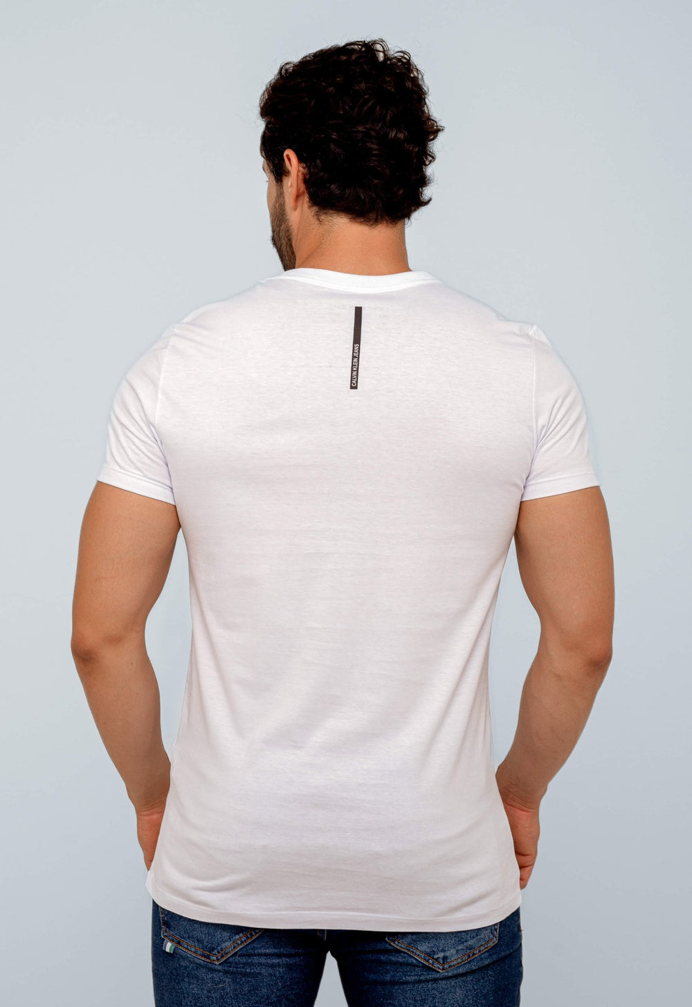 Camiseta Calvin Klein Jeans Estampa Central - Henri Store