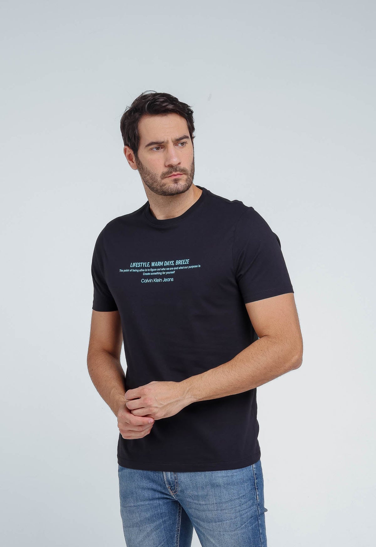 Camiseta Calvin Klein Jeans Lifestyle - Henri Store