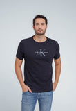 Camiseta Calvin Klein Jeans Logo Center - LIVE - Henri Store