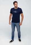 Camiseta Calvin Klein Jeans Logo Center - LIVE - Henri Store