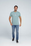 Camiseta Calvin Klein Jeans Logo Center - LIVE - Henri Store