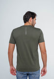 Camiseta Calvin Klein Jeans Logo Central Alto Relevo - Henri Store