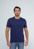 Camiseta Calvin Klein Jeans Logo Central Alto Relevo - Henri Store