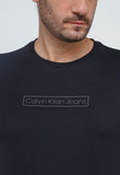 Camiseta Calvin Klein Jeans Logo Central Alto Relevo - Henri Store