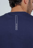 Camiseta Calvin Klein Jeans Logo Central Alto Relevo - Henri Store