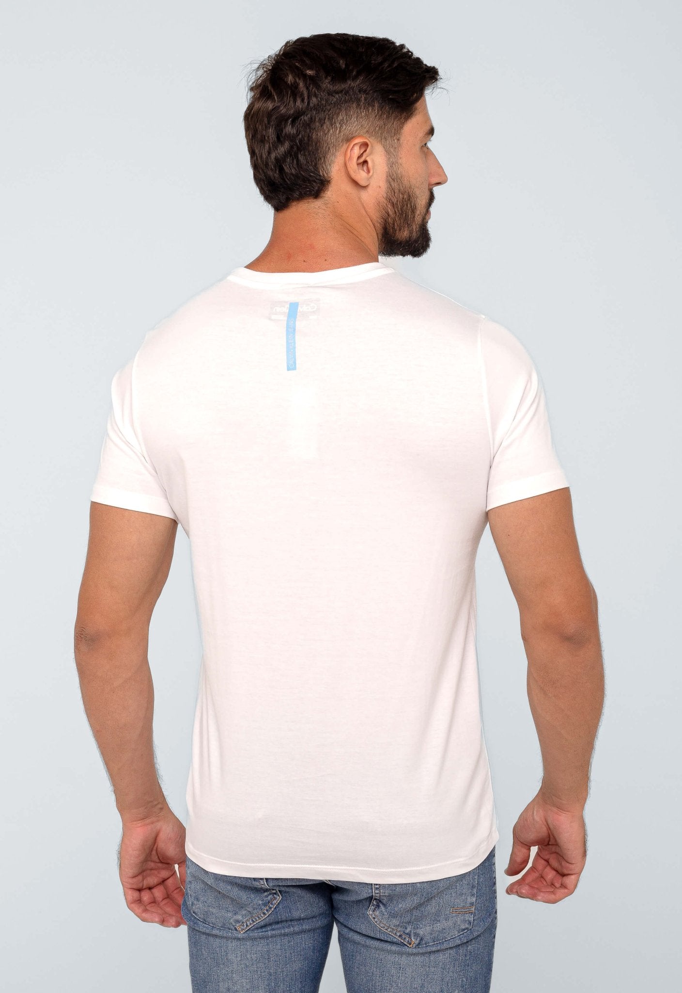 Camiseta Calvin Klein Jeans Logo Central CK - Henri Store
