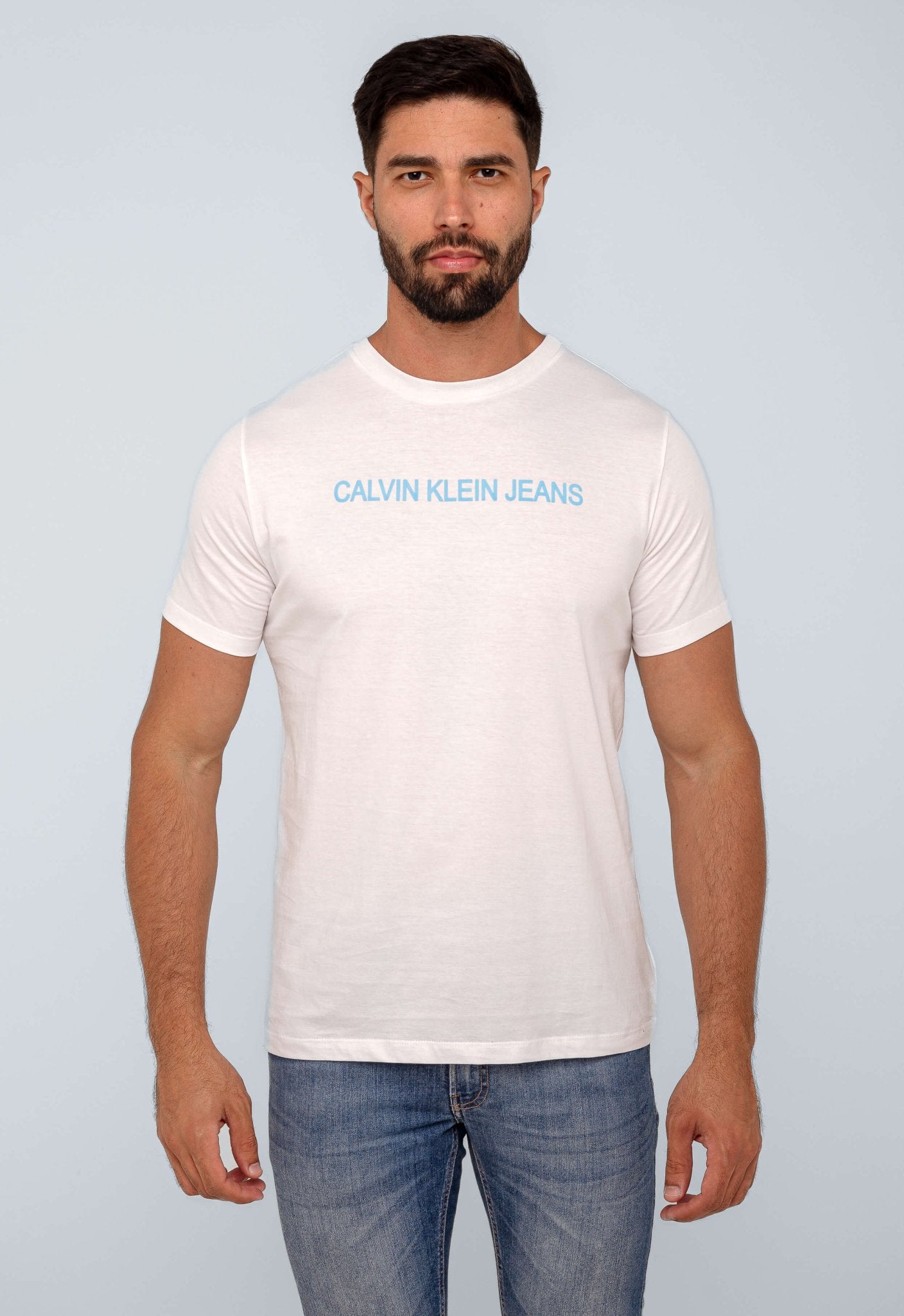 Camiseta Calvin Klein Jeans Logo Central CK - Henri Store