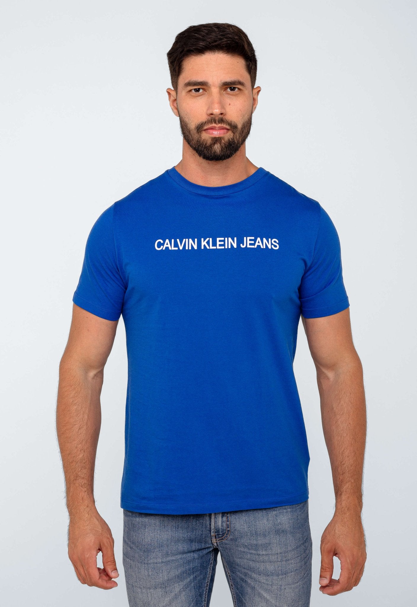 Camiseta Calvin Klein Jeans Logo Central CK - Henri Store