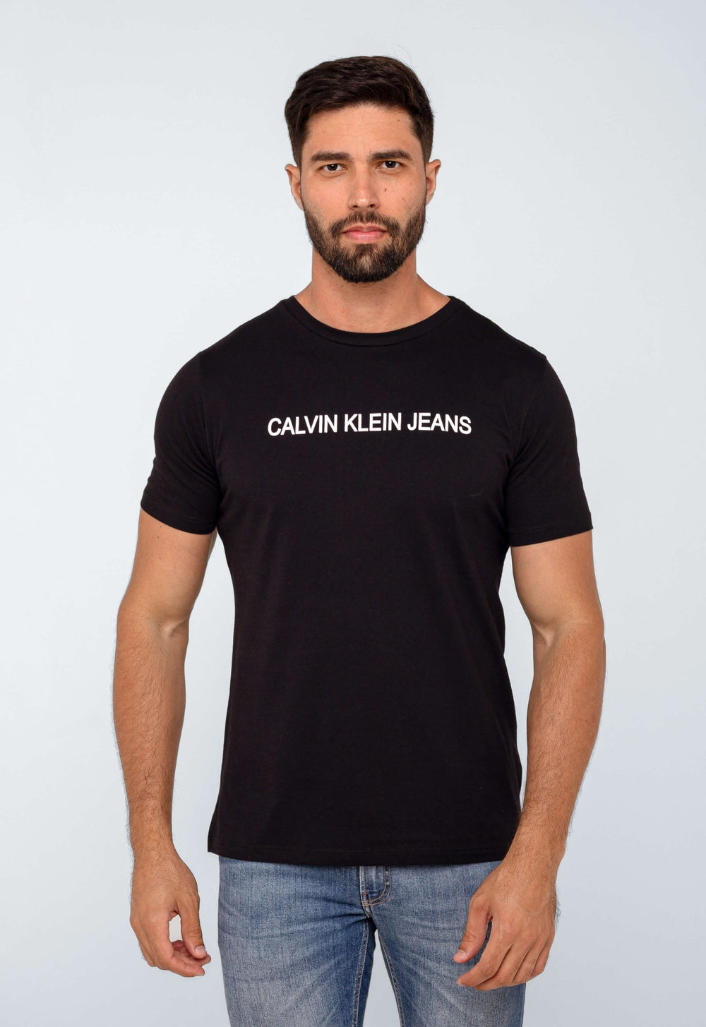 Camiseta Calvin Klein Jeans Logo Central CK - Henri Store