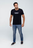 Camiseta Calvin Klein Jeans Logo Central Embossed - Henri Store