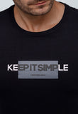 Camiseta Calvin Klein Jeans Logo Central Embossed - Henri Store