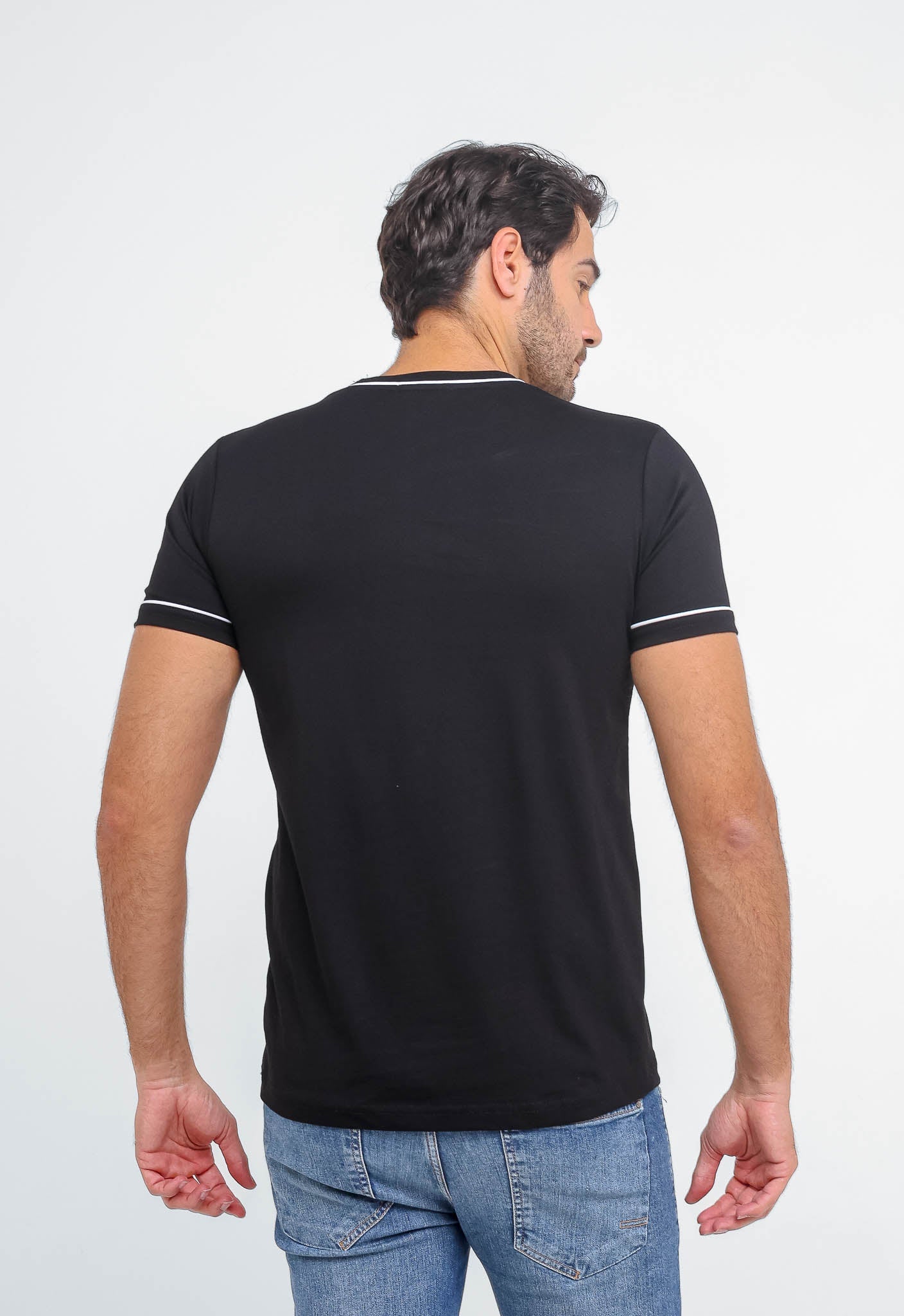 Camiseta Calvin Klein Jeans Logo Central Friso - Henri Store