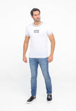 Camiseta Calvin Klein Jeans Logo Central Friso - Henri Store