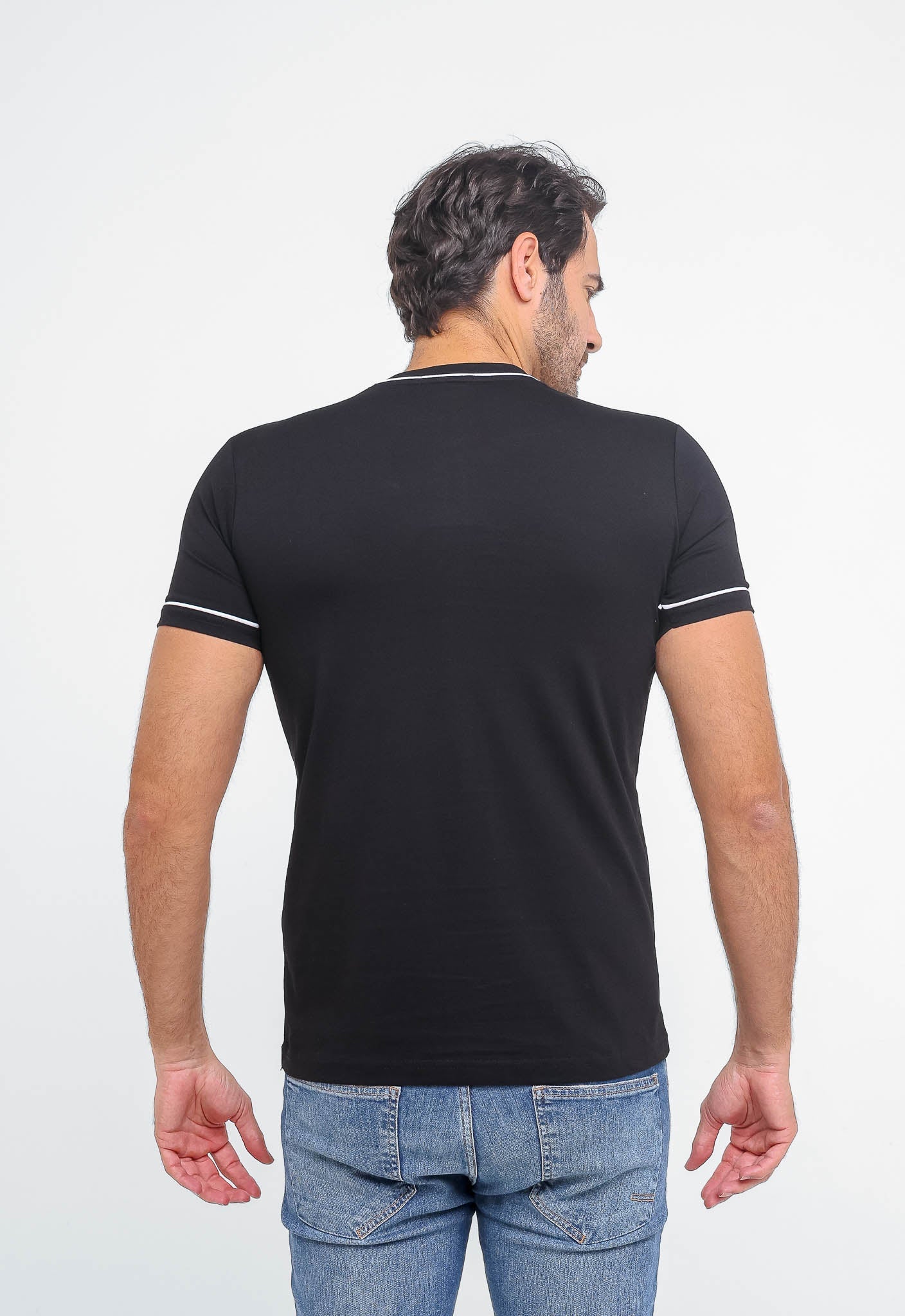 Camiseta Calvin Klein Jeans Logo Central Friso - Henri Store