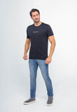 Camiseta Calvin Klein Jeans Logo Central New York - Sale -LIVE - Henri Store