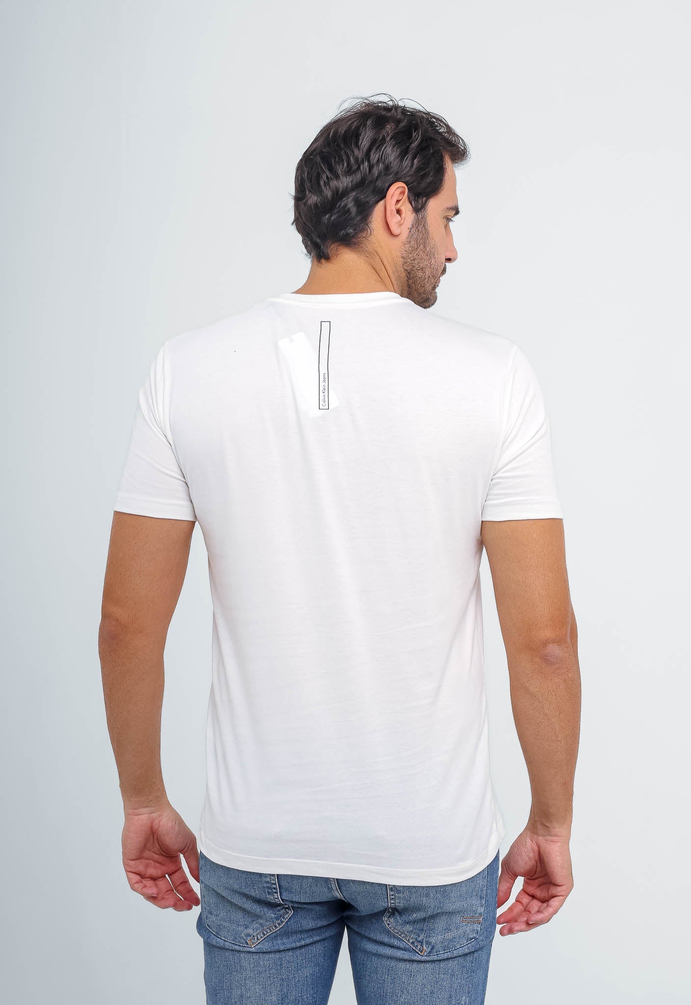 Camiseta Calvin Klein Jeans Logo Central New York - Sale -LIVE - Henri Store