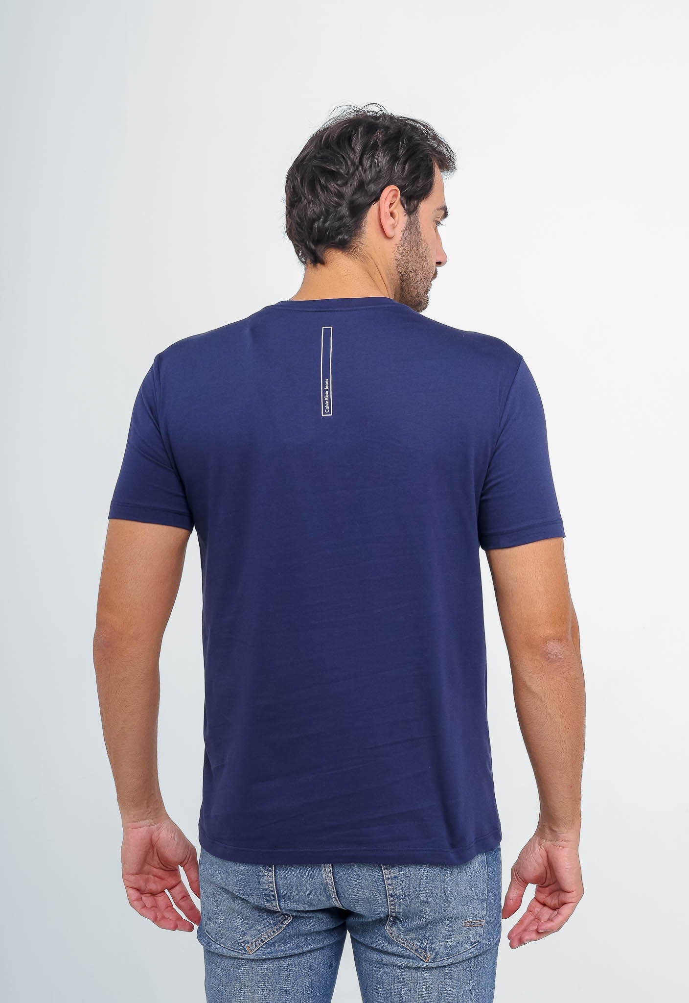 Camiseta Calvin Klein Jeans Logo Central New York - Sale -LIVE - Henri Store