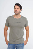 Camiseta Calvin Klein Jeans Logo Central - Sale - Henri Store