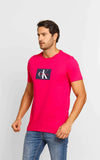 Camiseta Calvin Klein Jeans Logo Central - Sale - Henri Store