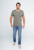 Camiseta Calvin Klein Jeans Logo Central - Sale - Henri Store