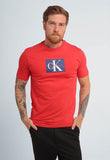 Camiseta Calvin Klein Jeans Logo Central - Sale - Henri Store