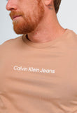 Camiseta Calvin Klein Jeans Logo Central - Sale - Henri Store