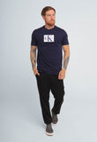 Camiseta Calvin Klein Jeans Logo Central - Sale - Henri Store
