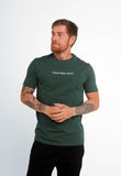 Camiseta Calvin Klein Jeans Logo Central - Sale - Henri Store