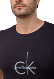 Camiseta Calvin Klein Jeans Logo Central - Sale - Henri Store