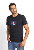 Camiseta Calvin Klein Jeans Logo Central - Sale - Henri Store