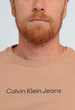 Camiseta Calvin Klein Jeans Logo Central - Sale - Henri Store