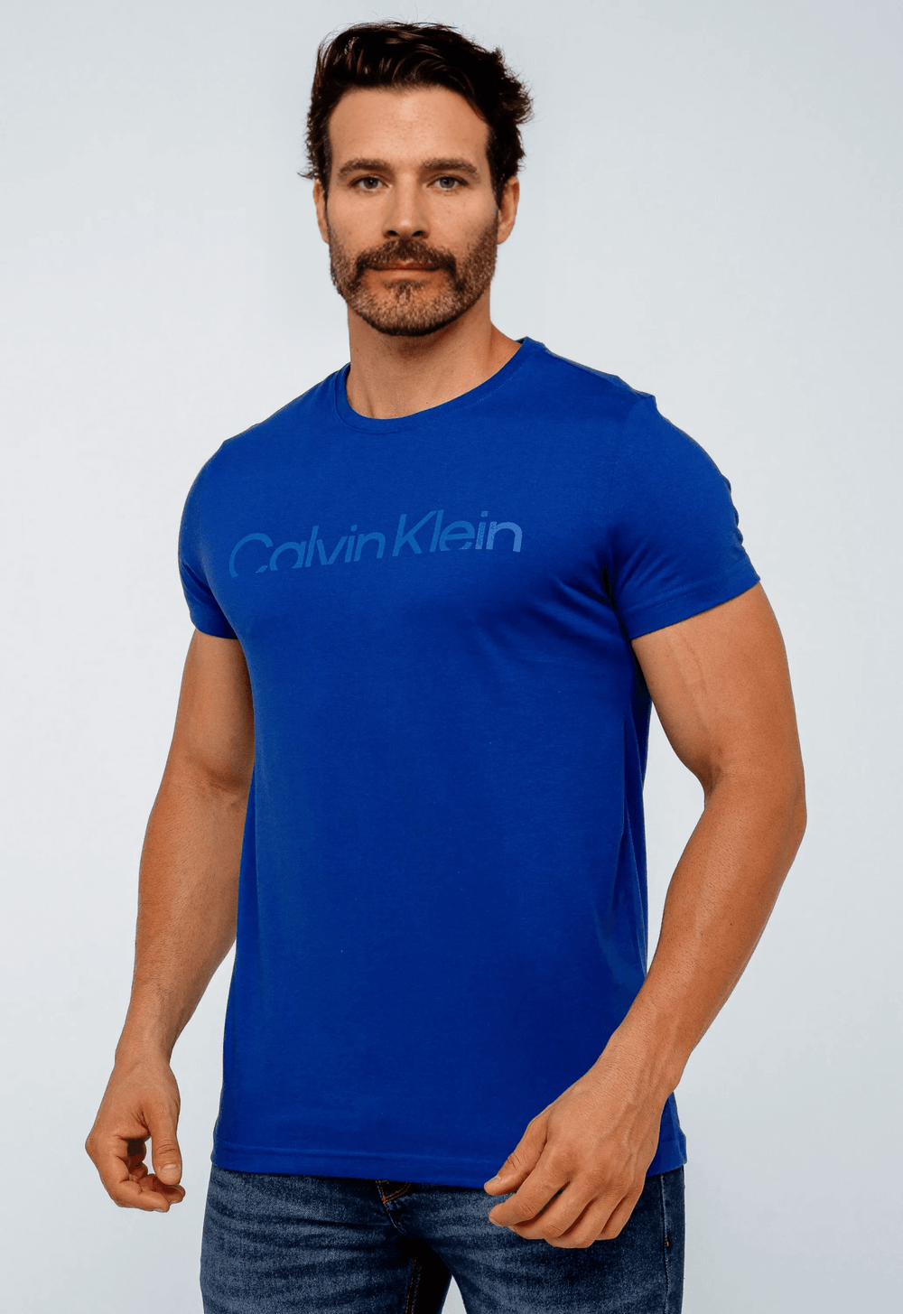 Camiseta Calvin Klein Jeans Logo Central - Henri Store