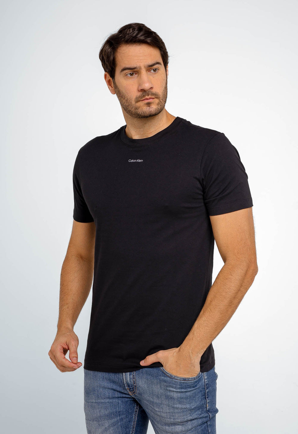 Camiseta Calvin Klein Jeans Logo Central - Henri Store